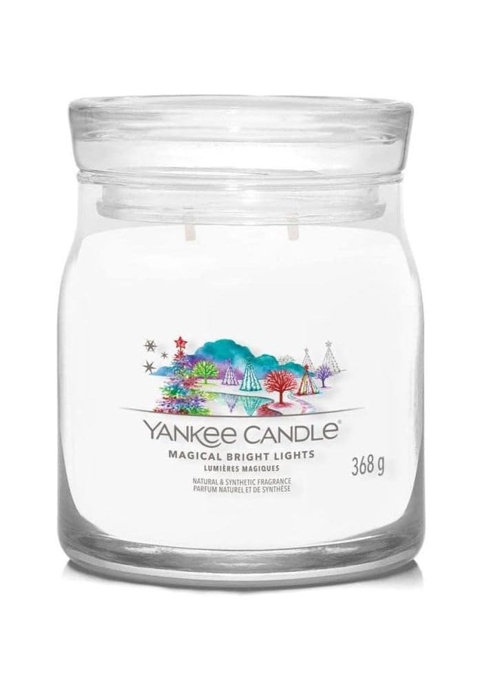 Yankee Candle Magical Bright Lights Signature Jar - 368g - Image 1